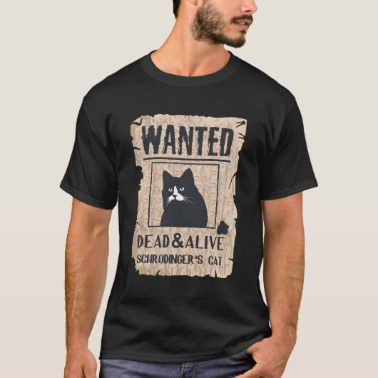 T-shirt Chats Et Chat De Schrodinger (Devant)