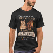 T-shirt Chats et chevaux (Devant)