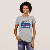 T-SHIRT CHATS ET CHIENS CONTRE TRUMP (Devant entier)