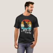 T-shirt Chats Et Clôtures (Devant entier)