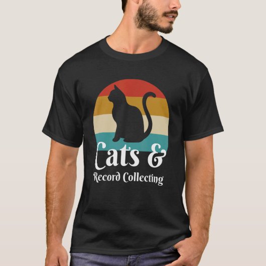 T-shirt Chats Et Collecte De Dossiers (Devant)