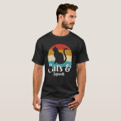 T-shirt Chats Et Courge (Devant entier)