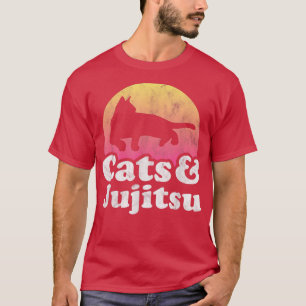 T-shirt Chats et Jujitsu Chat Homme ou Femme 