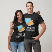 T-shirt Chats et ordinateurs (Unisexe)