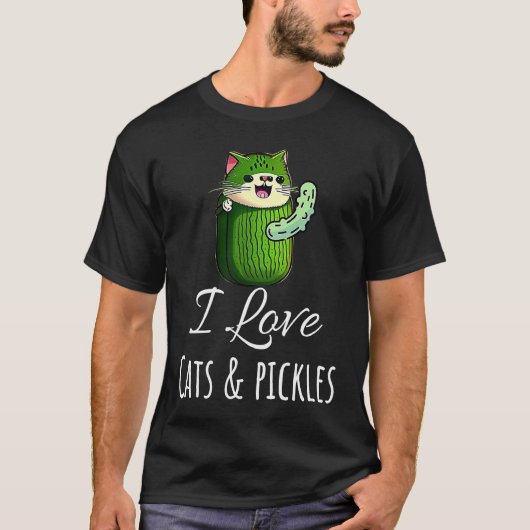 T-shirt Chats Et Pickles 1 (Devant)