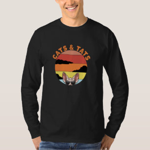 T-shirt Chats Et Tats - Drôle Chat Tatouage Lover Sphynx C