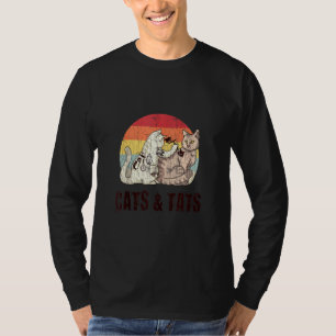 T-shirt Chats Et Tats Tatouage Mignonne