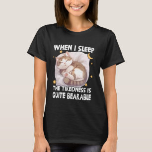 T-shirt Chats étouffés du matin T Chonk - chats drôles en 