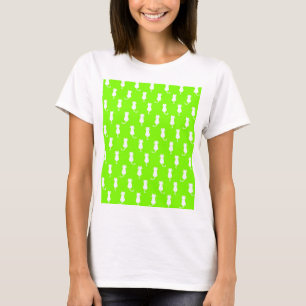 T-shirt Chats Fantaisistes Forever Chats Blancs Citron