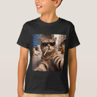Chats Gangster Rues Chats Selfie Drôle Mème Humour