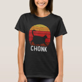 T-shirt Chats gras Mème Chonk Ca Big Chat Chungus (Devant)