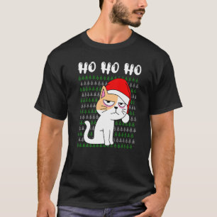 T-shirt chats Ho Ho chapeaux de Père Noël chatons Propriét