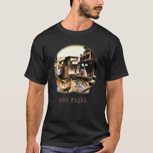T-shirt Chats Je fais ce que j'aime (Devant)