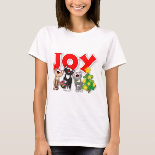 T-shirt Chats joyeux (Devant)