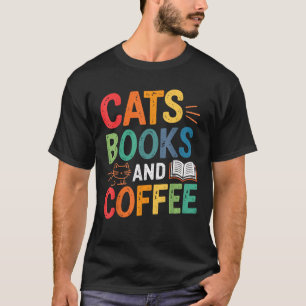 T-shirt Chats Livres et Louveur de café