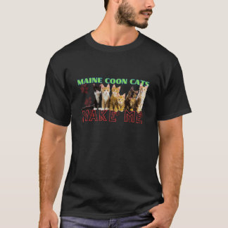 T-shirt Chats Maine Coon me rendent v10