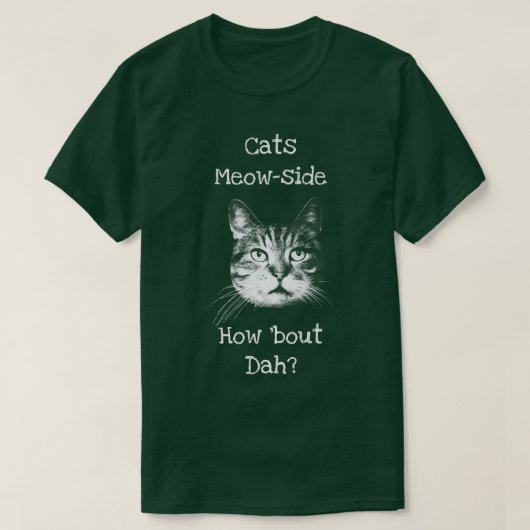 T-shirt Chats Meowside Et dah (Design devant)