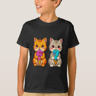 T-shirt Chats mignons Kawaii Neko 67 Drip Meme Drôle Six S