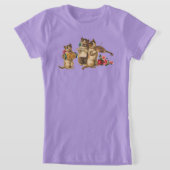 T-Shirt Chats musicaux (Poser)