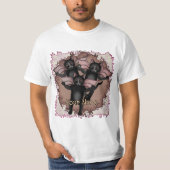 T-shirt Chats Noirs Volants (Devant)