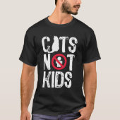 T-shirt Chats non Chat Propriétaire d'animal de compagnie (Devant)