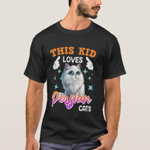 T-shirt Chats Persans CE GAMIN AIME LES CHATS PERSANS Fill