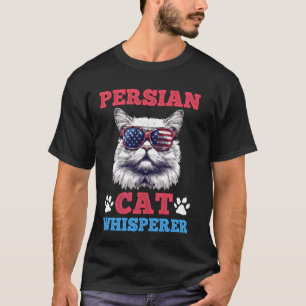 T-shirt Chats Persans CHUCHOTEUR DE CHAT PERSAN Drôle d'Am