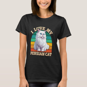 T-shirt Chats Persans J'AIME MES PROPRIÉTAIRES DE CHATS PE