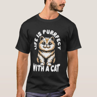 T-shirt Chats Petit Chat Animal Amateur De Chat Chat Migno