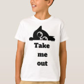 t-shirt chats pour enfants (Devant)