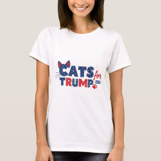 T-shirt Chats pour pattes Trump design 2024