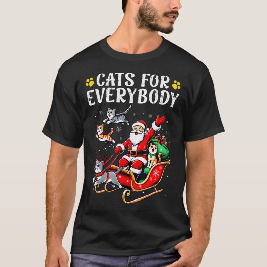 T-shirt Chats pour tous (Devant)