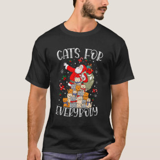 T-shirt Chats pour tout le monde vilain Noël Chat Drôle No