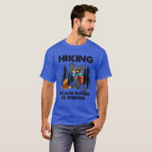 T-shirt Chats Randonnées Parce Que C'Est Mal (Devant entier)