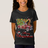 Chats Rides Camion Rouge Pajama de Noël