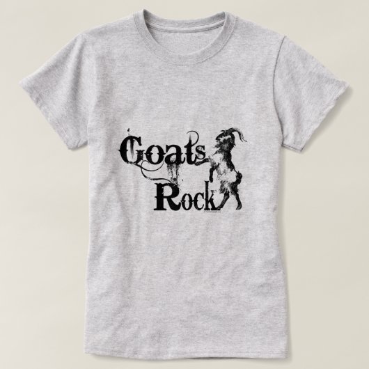 T-shirt CHATS ROCK | par TotallyGoatally™ (Design devant)