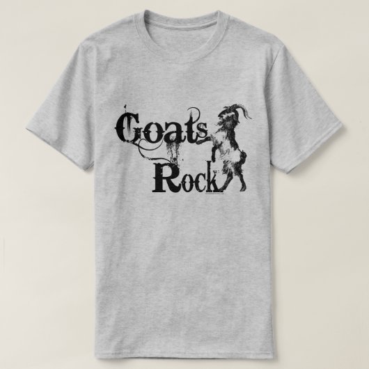 T-shirt CHATS ROCK | par TotallyGoatally™ (Design devant)