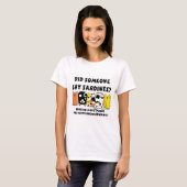 T-shirt Chats Sardine (Devant entier)