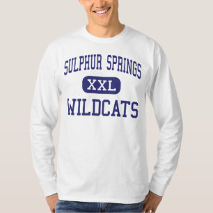 T-shirt Chats sauvages Sulphur Springs de Sulphur Springs