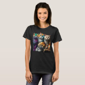 T-shirt Chats Scottish Fold (Devant entier)