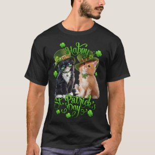 T-shirt Chats St Pat's Paddy Patrick Jour de la Fête St Ch