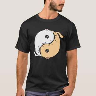 T-shirt Chats Yin Et Yang Le Vendredi