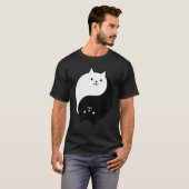T-shirt Chats Yin Yang 1 (Devant entier)