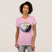T-shirt Chats Ying et Yang (Devant entier)