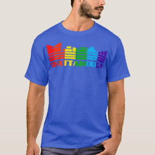 T-shirt Chattanooga Pride Chattanooga LGBT Cadeau LGBT LGB