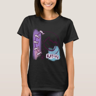 T-shirt Chatte