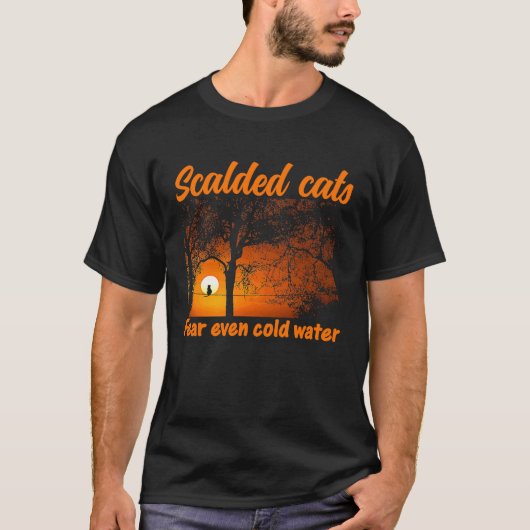 T-shirt chatte chat chatons pendaison citation 1 (Devant)