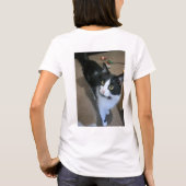 T-shirt Chatte-chat mignon (Dos)