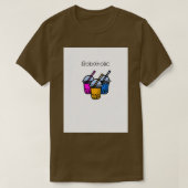 T-shirt chatte chatte bobaholic 1 (Design devant)