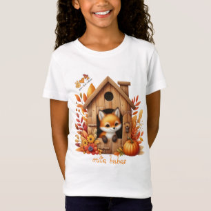 T-Shirt chatte chatte chatte renard d'automne